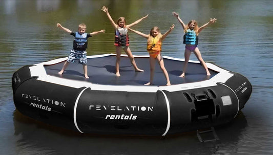 Inflatable Trampoline, Slide & Blast Bag For Hire