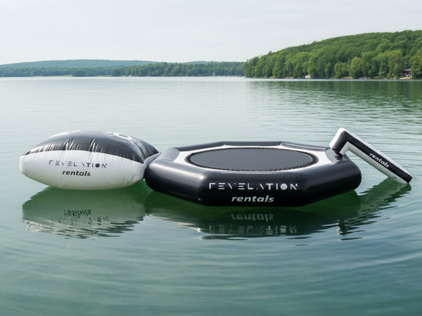 Inflatable Trampoline, Slide & Blast Bag For Hire