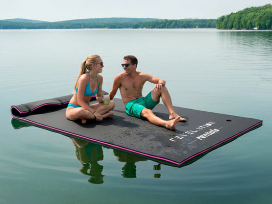 Large 5.5m Crocpad Floating Water Mat for Hire